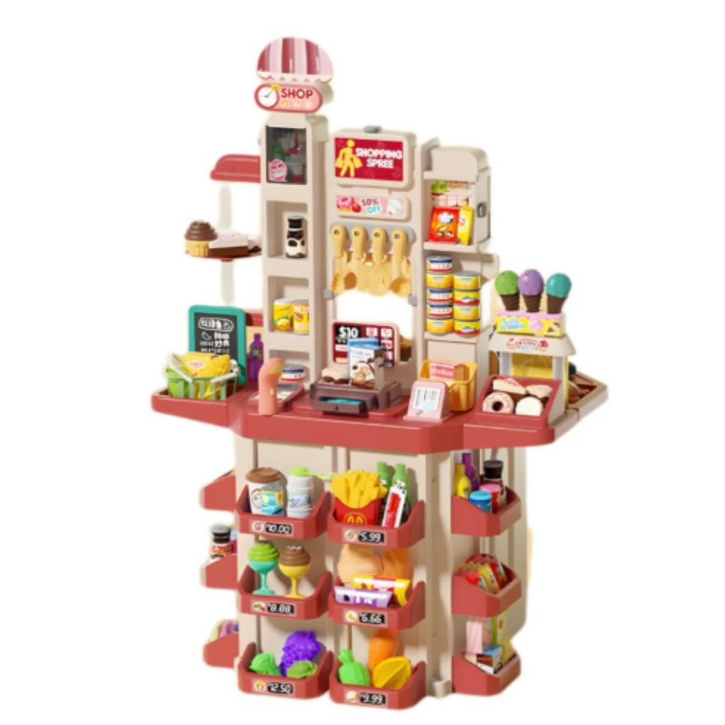 Supermarket Play Set - Red